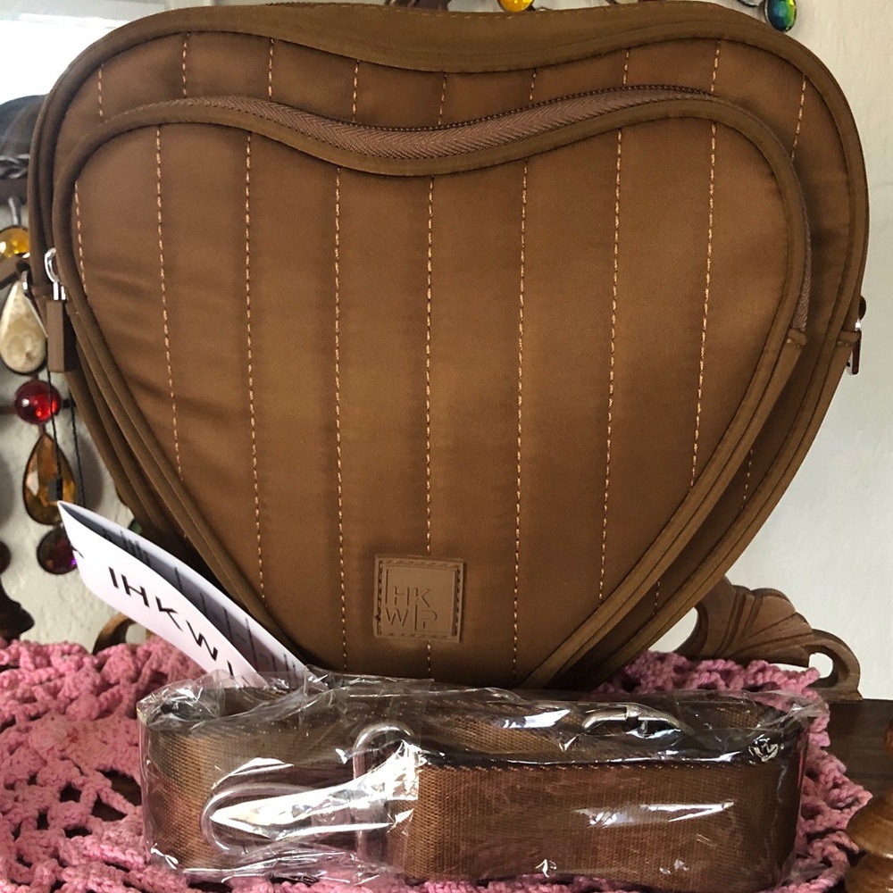 NWT IHKWIP “Be My Valentine” Heart Crossbody